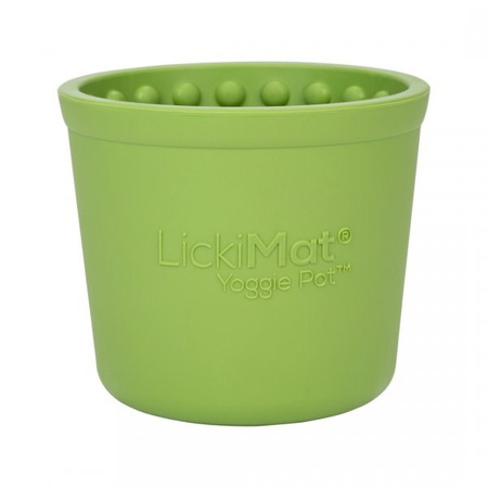 LICKIMAT Yoggie Pot zielony