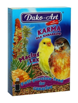 DAKO-ART 500g MACIUŚ LUX karma DLA KANAR /7