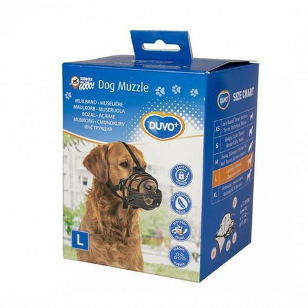 DUVO+ KAGANIEC DOG MUZZLE RUBBER "L" /12