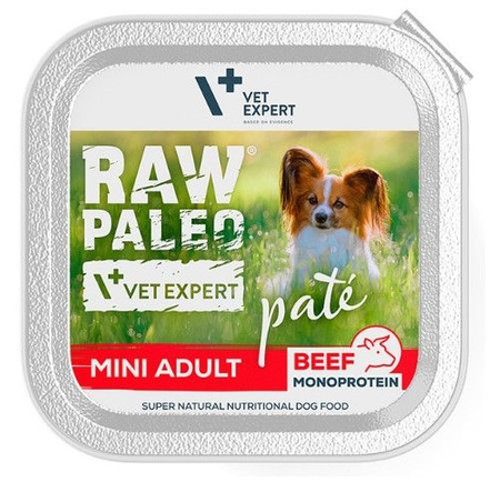 RAW PALEO PATE MINI ADULT BEEF 150g