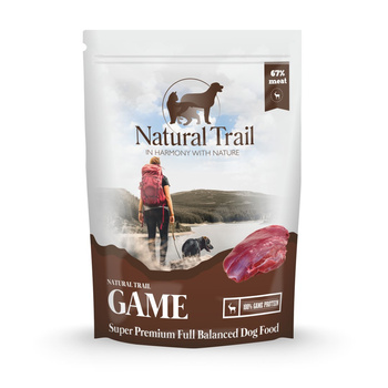 NATURAL TRAIL Dog 500g Game saszetka