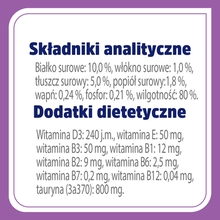 Karma mokra dla kota VET RESPONSE VETERINARY DIET HYPOALLERGENIC wieprzowina szalka 85 g