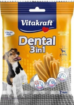 VITAKRAFT PIES DENTAL 3in1  5-10kg 120g