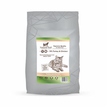 NATURAL TRAIL Cat SUPREME ADULT Turkey & Chicken 70% 1,5kg