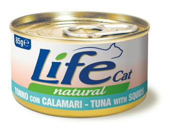 LIFE CAT pusz.85g TUNA + SQUIDS CALAMARI /24