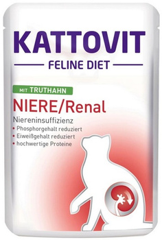 KATTOVIT sasz.85g NIERE/RENAL INDYK  /24