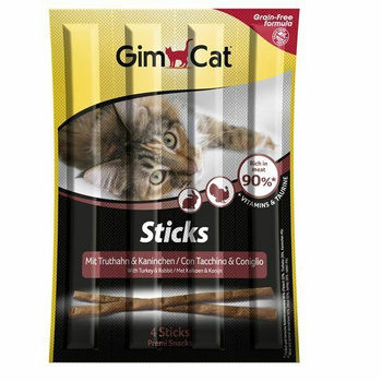 GIMCAT STICKS 20g INDYK&KRÓLIK 4szt.  /24