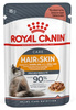 Royal Canin Hair & Skin Care w sosie  karma mokra dla kotów dorosłych, zdrowa skóra, piękna sierść saszetka 85g