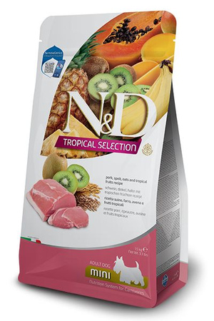 Farmina N&D DOG TROPICAL SELECTION PORK ADULT MINI 5 kg