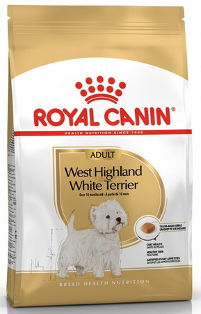 Royal Canin West Highland White Terrier Adult karma sucha dla psów dorosłych rasy west highland white terrier 1,5kg