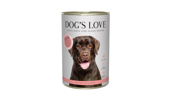 DOG'S LOVE Pferd - konina z pasternakiem i pomidorami (400g)