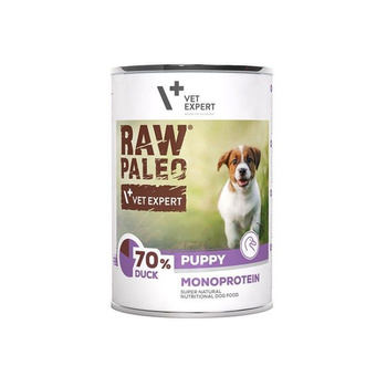 VetExpert Raw Paleo Puppy DUCK 400g