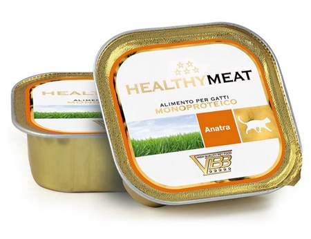 Healthy Meat Kot Mono Kaczka tacka 90g