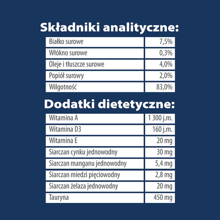 Karma mokra dla kota TEO bogata w królika + cielęcinę 4 x 85 g