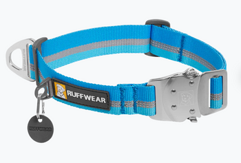 RUFFWEAR TOP ROPE obroża Blue Dusk M 25503-4071420 (14-20) (36-51cm)