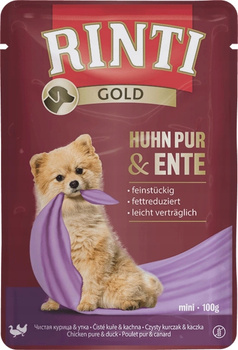 RINTI GOLD sasz.100g KURCZAK KACZKA  /10