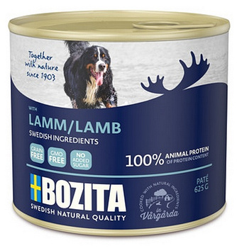 Bozita Paté with Lamb 625g /16 65162