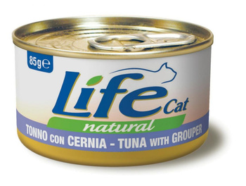 LIFE CAT pusz.85g TUNA + GROUPER GRANIK/24