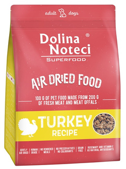 DOLINA NOTECI SUPERFOOD PIES 1kg INDYK    karma suszona /8