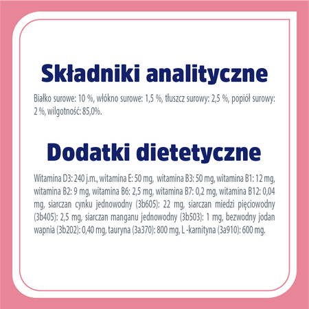 Karma mokra dla kota VET RESPONSE VETERINARY DIET WEIGHT-BALANCE szalka 4x85 g