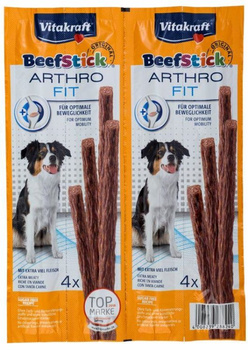 VITAKRAFT PIES BEEF STICK 4szt. ARTHRO  FIT WOŁOWINA /10