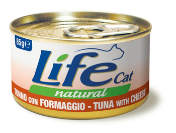 LIFE CAT pusz.85g TUNA + CHEEZE /24