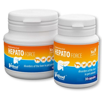 Vetfood Hepatoforce  90 kapsułek