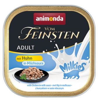 Animonda vom Feinsten Milkies Cat Kurczak + Mleko tacka 100g