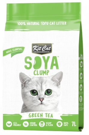 KIT CAT ŻWIREK ECO SOYACLUMP GREEN TEA 7L 2,5KG