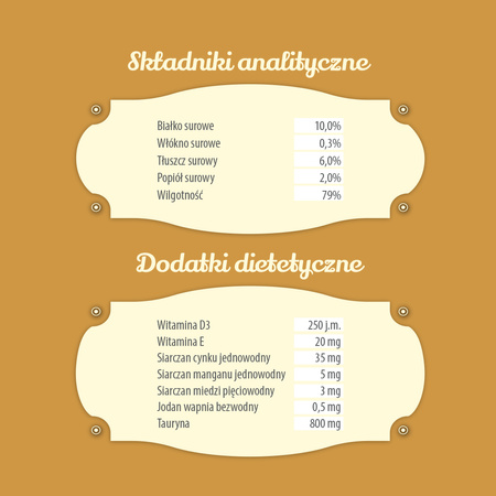 Karma mokra dla kota FOLK Warmińska soczysta wołowina szalka 85g