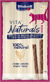 VITAKRAFT KOT 20g NATURALS STICKS   CHICKEN op.4szt.x5 g. /20