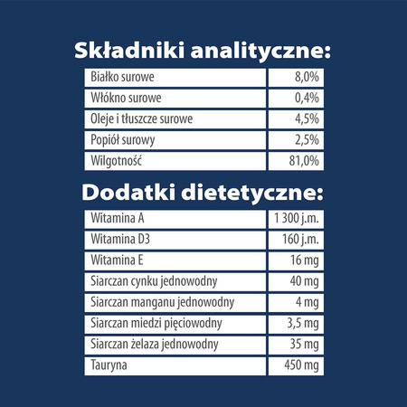 Karma mokra dla kota TEO bogata w wołowinę 415 g