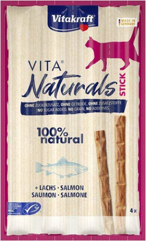 VITAKRAFT KOT 20g NATURALS STICKS SALMON  op.4szt.x5 g. /20