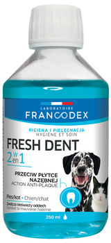 FRANCODEX PL Płyn dla psa i kota do higieny jamy ustnej Fresh dent 250 ml