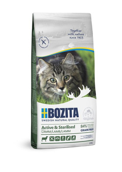 Bozita Active & Sterilised Grain free     Lamb 2kg 31321