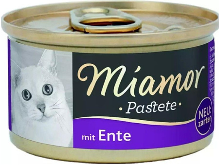 MIAMOR KOT pusz.85g PASTETE KACZKA /12