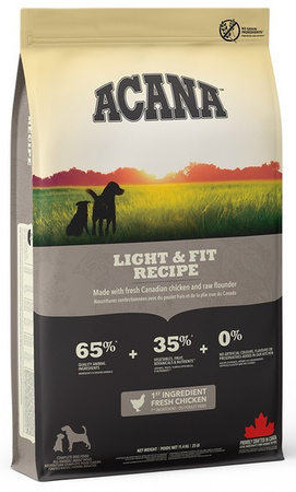 Acana Light & Fit Dog 11,4kg