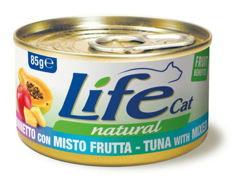 LIFE CAT pusz.85g TUNA + MIXED FRUIT /24