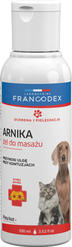 Francodex PL Żel dla psa i kota do masażu z arniką, łagodzi ból 100 ml