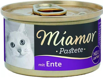 MIAMOR KOT pusz.85g PASTETE KACZKA /12