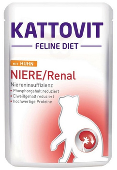 KATTOVIT sasz.85g NIERE/RENAL KURCZAK   /24