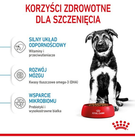 Royal Canin Maxi Puppy karma sucha dla szczeniąt, od 2 do 15 miesiąca życia, ras dużych 15kg