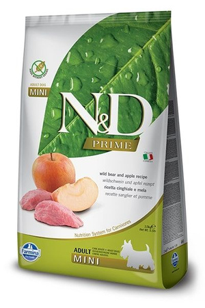 Farmina ND Prime Dog Boar and Apple Adult Mini 800g