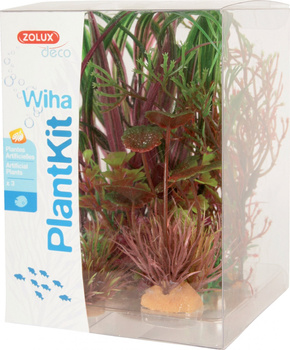 ZOLUX Ozdoba do akwarium rośliny PLANTKIT WIHA model 3