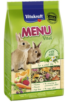 VITAKRAFT 1kg MENU VITAL KRÓLIK /5