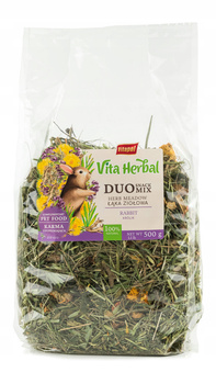 Vitapol Vita Herbal Duo Snack - łąka ziołowa dla królika 500g