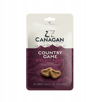 CANAGAN Ciastka bezbożowe dla psa country game 150g