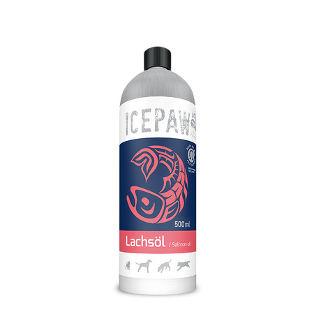 ICEPAW High Premium Lachs oil - olej z łososia 100% (500 ml)