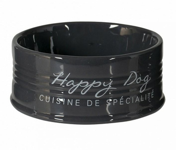 DUVO+ MISKA DLA PSA "HAPPY DOG"  GRAFIT 10,5cm 300ml  11714