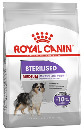 Royal Canin Medium Sterilised karma sucha dla psów dorosłych, ras średnich, sterylizowanych 3kg